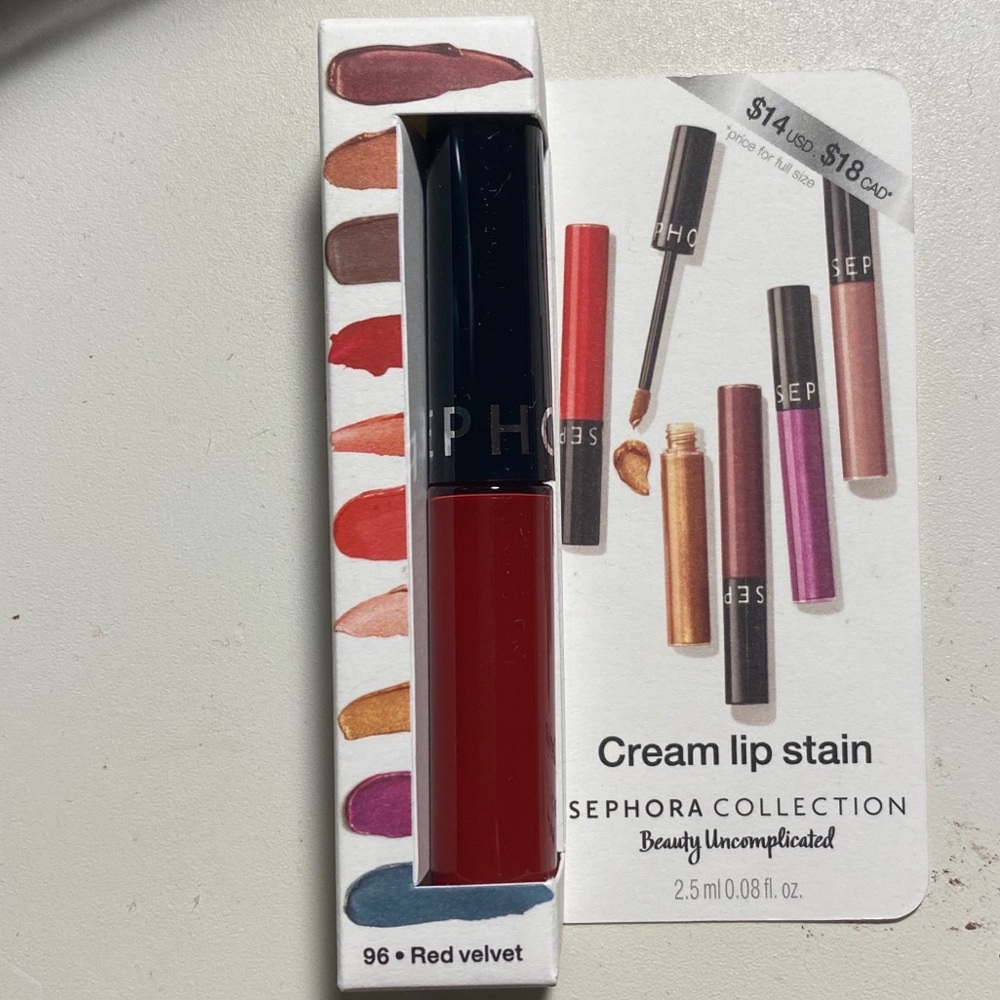 3 for $25 Sephora Red Velvet Lip Stain